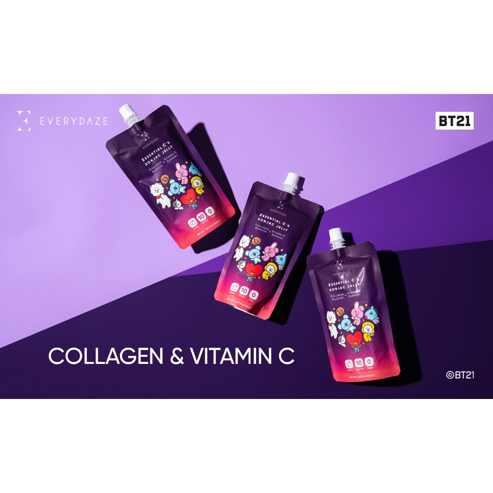 Thùng Thạch giảm cân JELLY KONJAC Vị Vải - 10 gói