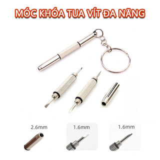 móc khóa tua vít đa năng , loại bé chuyên sửa kính , đồng hồ- K1756