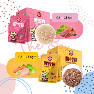 Pate Wanpy Happy 100 Mèo Mọi Lứa Tuổi