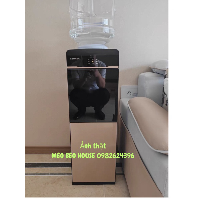 BIG SALE - Máy lọc nước nóng lạnh Huyndai mẫu mới công nghệ Hàn siêu tích kiệm điện - Cây nước nóng lạnh có khóa trẻ em