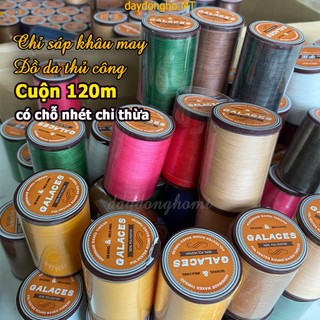 Chỉ Sáp Khâu Đồ Da Thủ Công Galaces 0.45mm Mẫu Mới Có Chỗ Nhét Chỉ Thừa