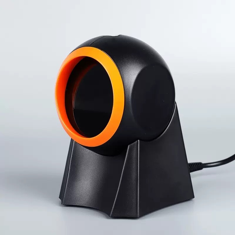 Máy quét mã vạch QR thông minh công nghệ CMOS - Đầu đọc mã vạch đa tia để bàn - Bảo hành 12 tháng