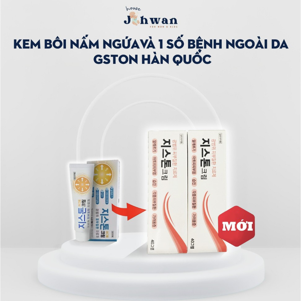 Kem bôi nấm ngứa và 1 số bệnh ngoài da Gston Hàn Quốc