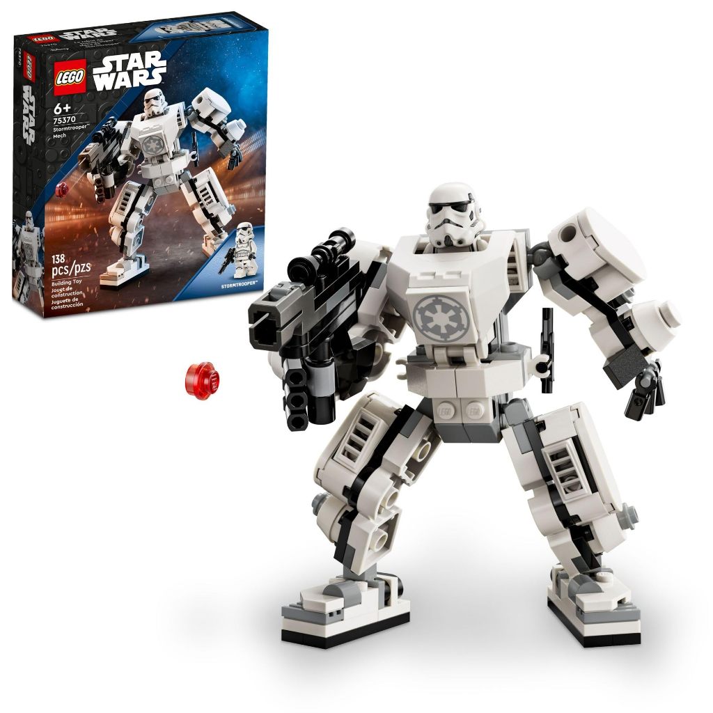 Đồ Chơi Xếp Hình Chính Hãng LEGO Star Wars Darth Vader Mech 75368 - 139 Mảnh  / Stormtrooper 75370 138 Mảnh