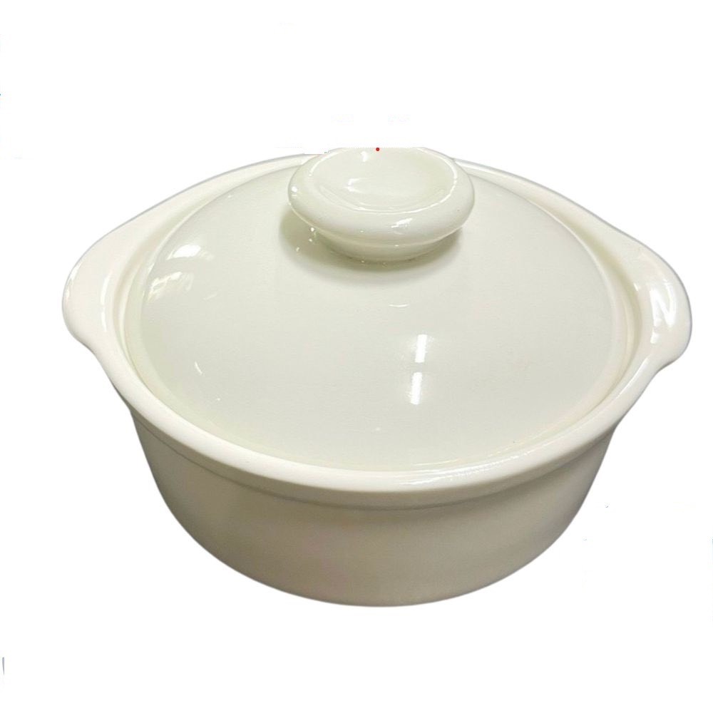 Combo 2 thố chưng yến bằng sứ đường kính 12cm sâu 4cm