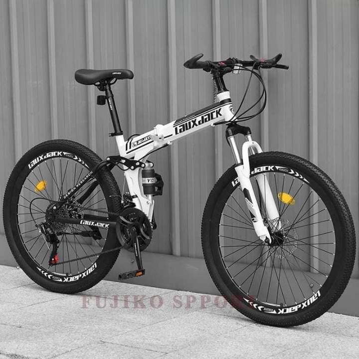 Xe đạp địa hình LAUXJACK phong cách trẻ trung 26 inch 21 tốc độ giảm xóc xe đạp phanh đĩa trọng tải 150kg