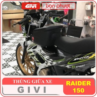 Thùng Giữa Givi Raider 150, Raider Xăng Cơ, Belang R150 - Thùng Givi Gắn Giữa Xe Raider 150 Xăng Cơ, Belang - Bạn Phượt