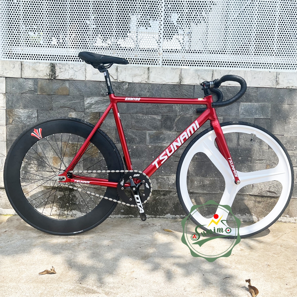 Bánh fixed gear hub RESHINE bạc đạn