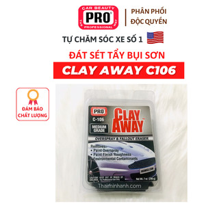 Đất sét tẩy bụi sơn hãng PRO nhập khẩu Mỹ giúp bề mặt sơn nhẵn mịn - Medium Clay C106