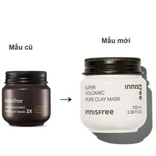 MẶT NẠ KHOÁNG CHẤT INNISFREE SUPER VOLCANIC PORE CLAY MASK