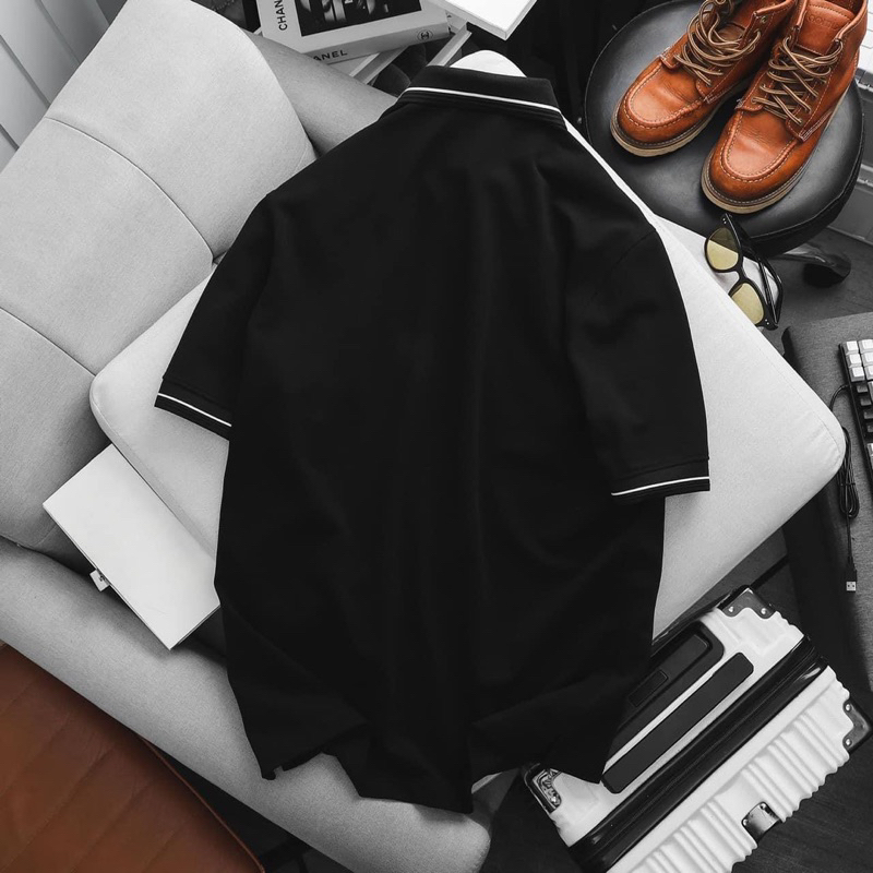 Áo thun nam polo thời trang nhiều màu - 100% thun cotton