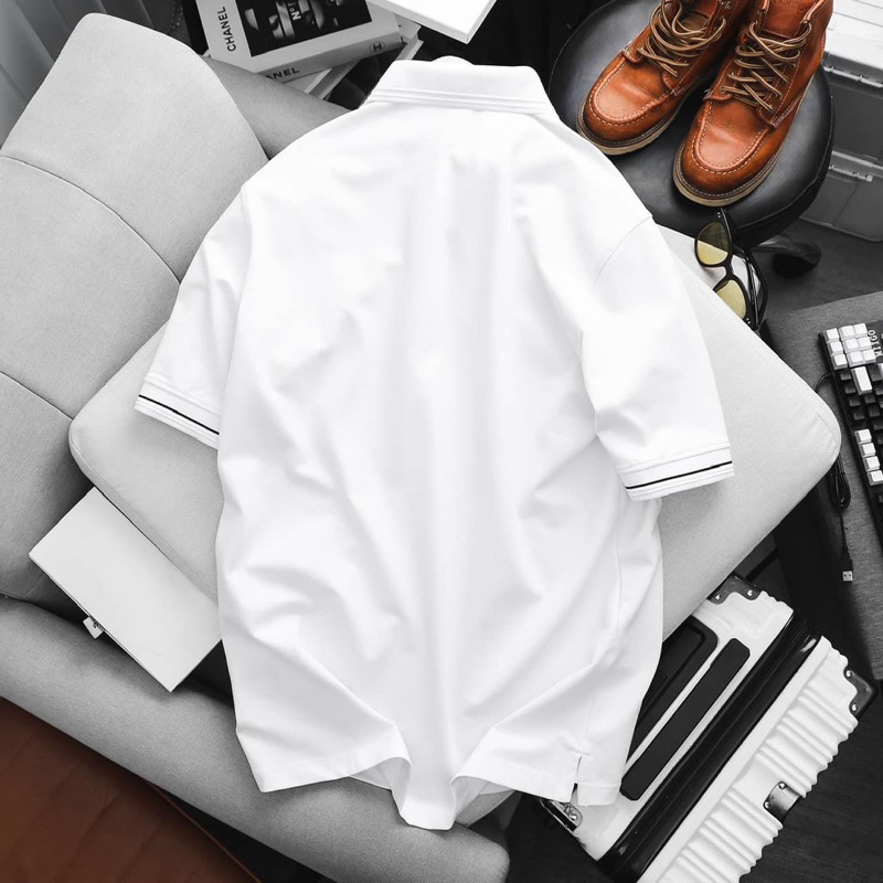 Áo thun nam polo thời trang nhiều màu - 100% thun cotton