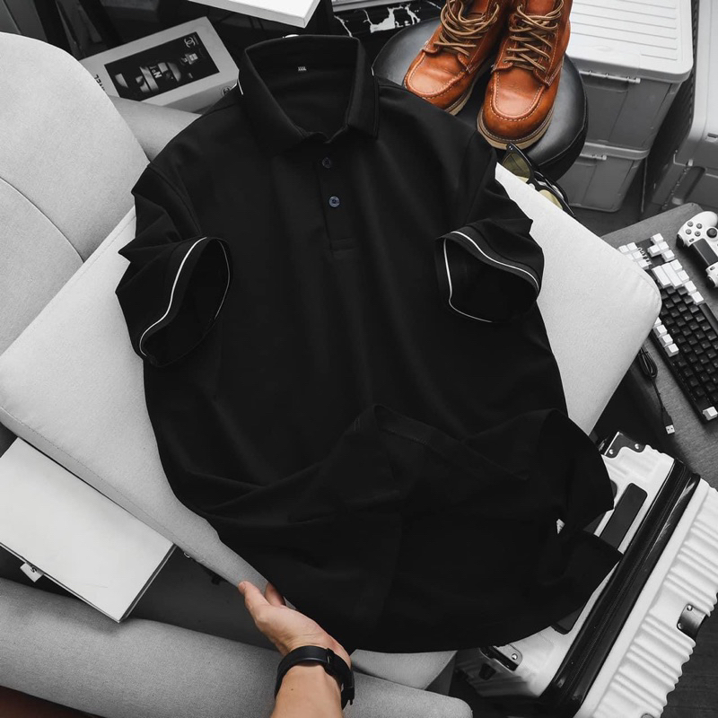 Áo thun nam polo thời trang nhiều màu - 100% thun cotton