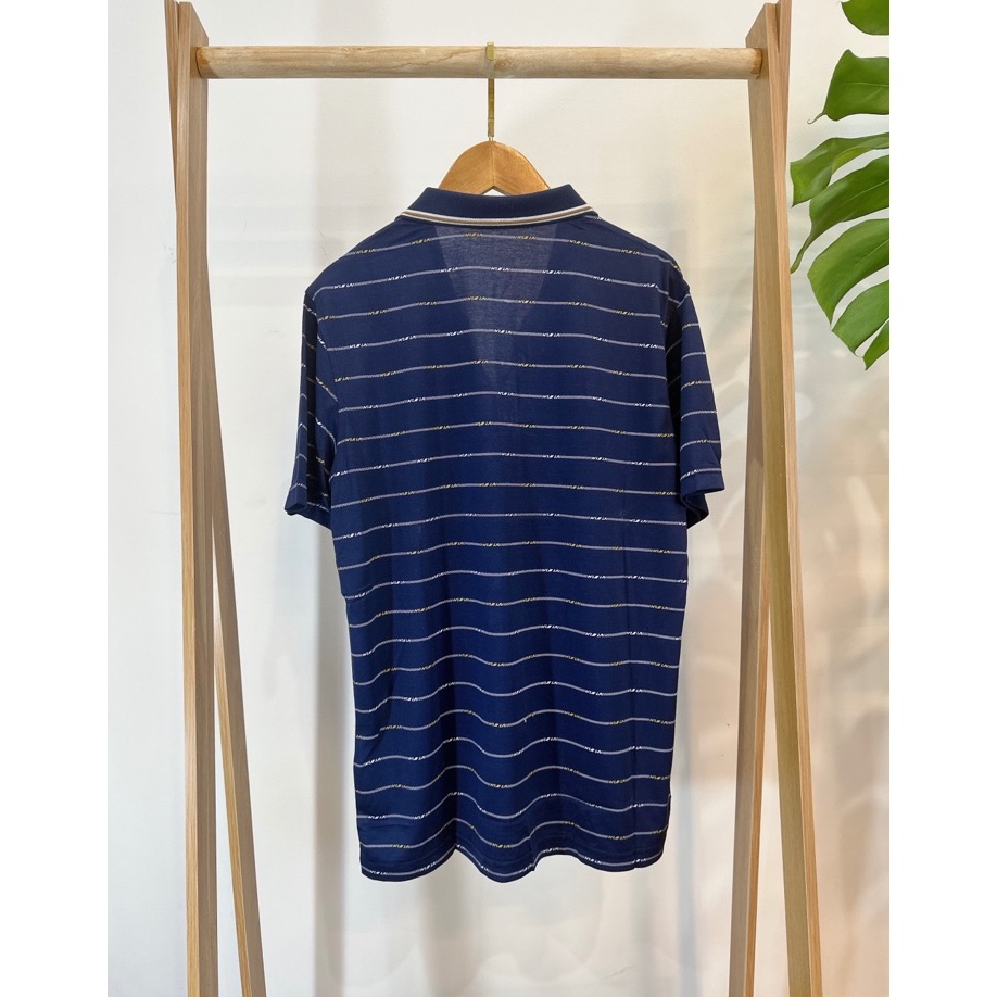 Áo thun nam kẻ cổ polo ngắn tay cao cấp