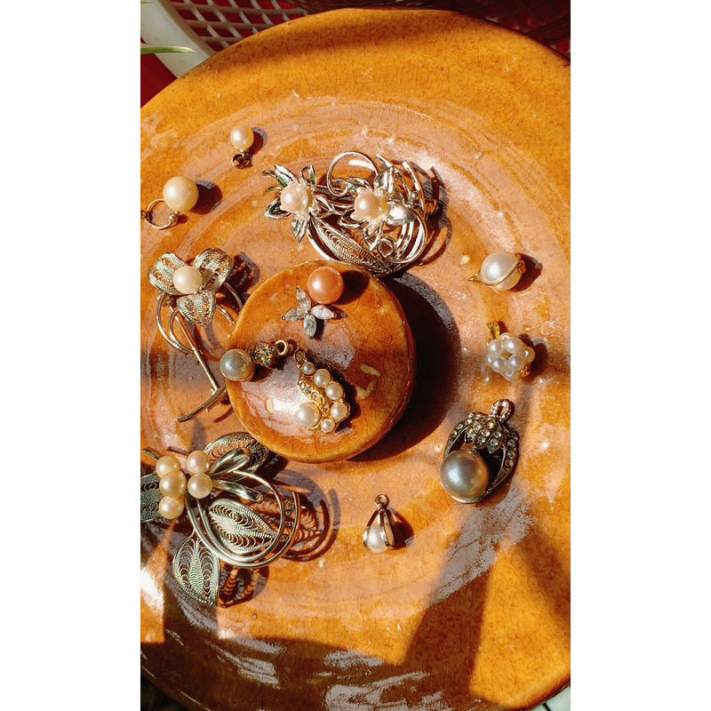 Cài áo và mặt dây chuyền tr.ai thời trang si Nhật