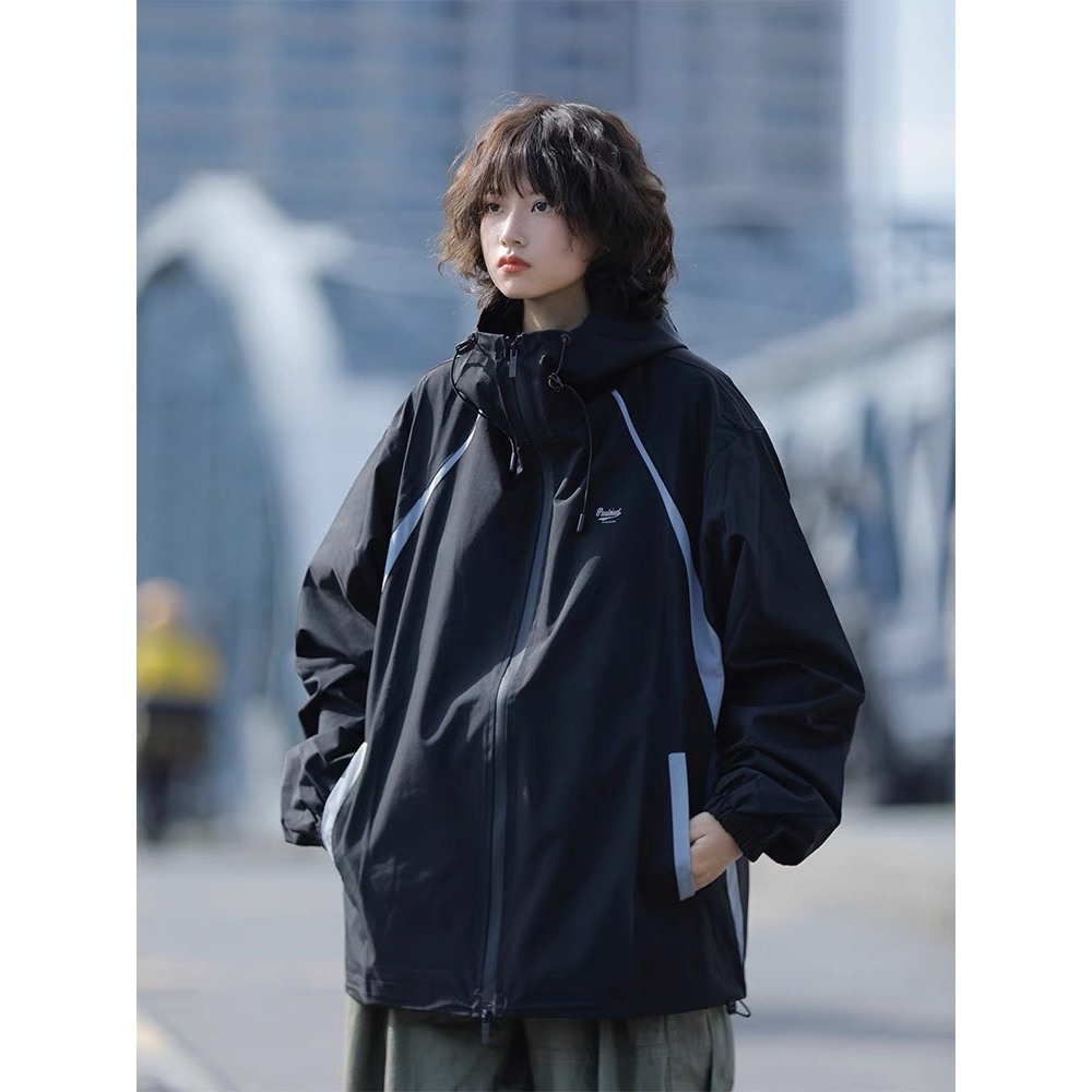 Áo Khoác Gió Uniex -  PSALMIST - Cản gió - Chống Nước - Tia Uv Phối màu Trẻ Trung, Năng Động, K5