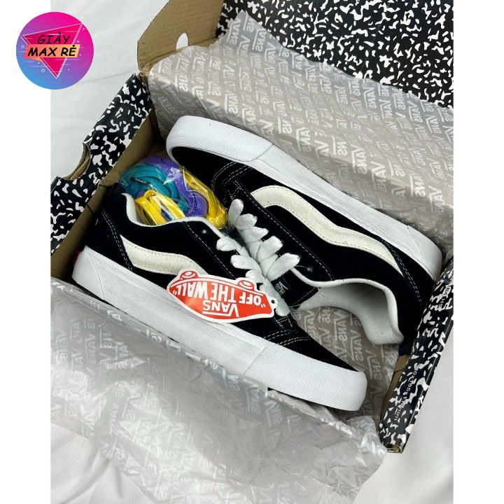 Giày Vans Knu Skool Potato Black Siêu Hot 2023 Bản Đẹp Dành Cho Học Sinh Sinh Viên Hàng Full Box