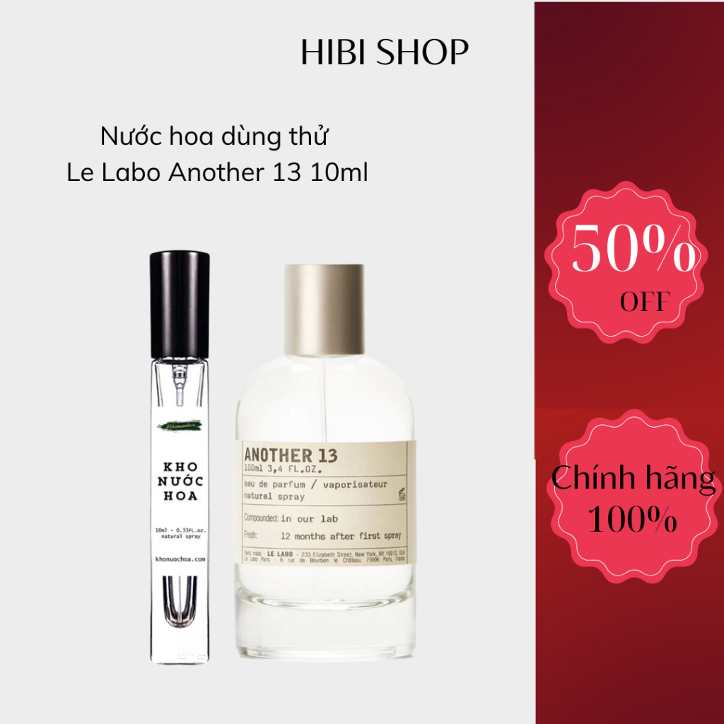 Nước hoa dùng thử Le Labo Another 13 10ml