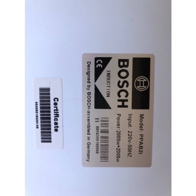 Bếp từ đôi Bosch ppab2i 4000W