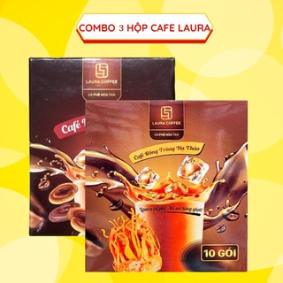 Combo 3 Hộp 10 gói cà phê Laura Sunshine Nhật Kim Anh