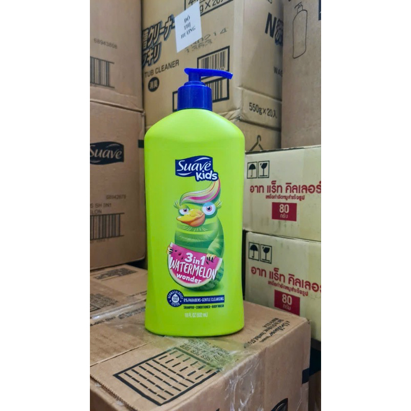 SỮA TẮM BÉ 3IN1 SUAVE KIDS