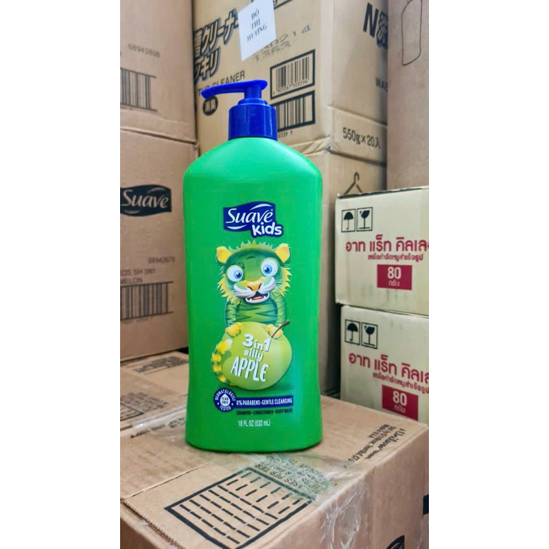 SỮA TẮM BÉ 3IN1 SUAVE KIDS