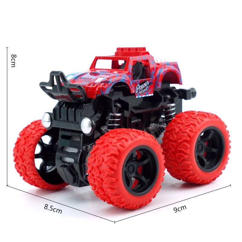 Xe Ôtô Địa Hình Chạy Đà MIni 4 Bánh Xoay 360 Độ Cho Bé