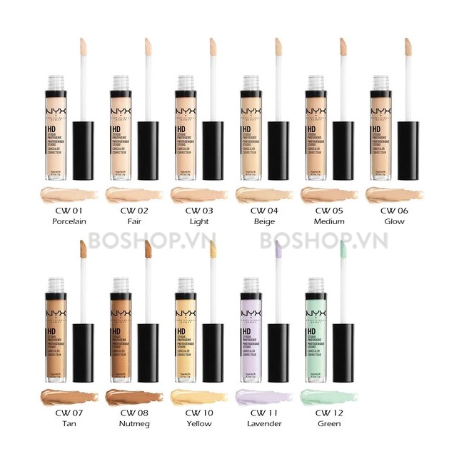 Kem Che Khuyết Điểm NYX HD Studio Photogenic Concealer