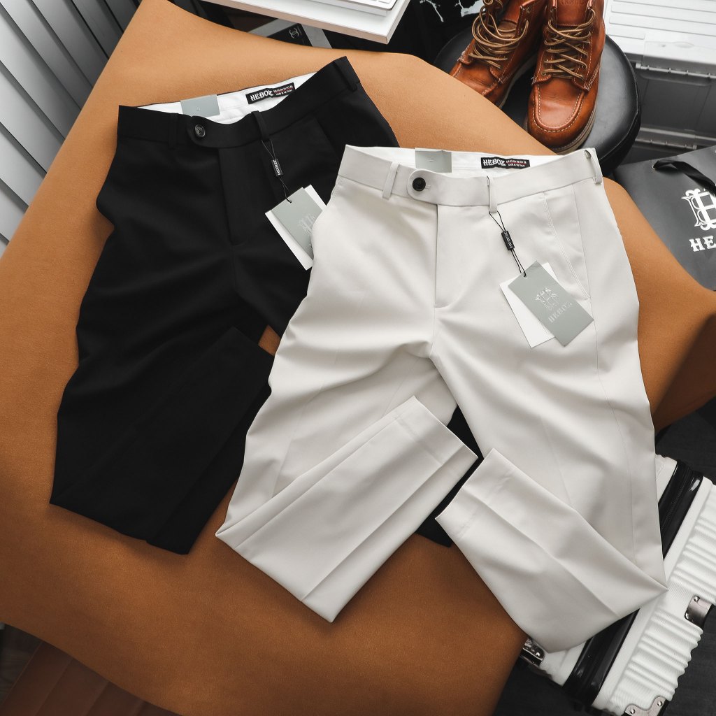 Quần tây, quần âu nam form slim chất vải co giãn tốt classic Heboz 2M - 00001783