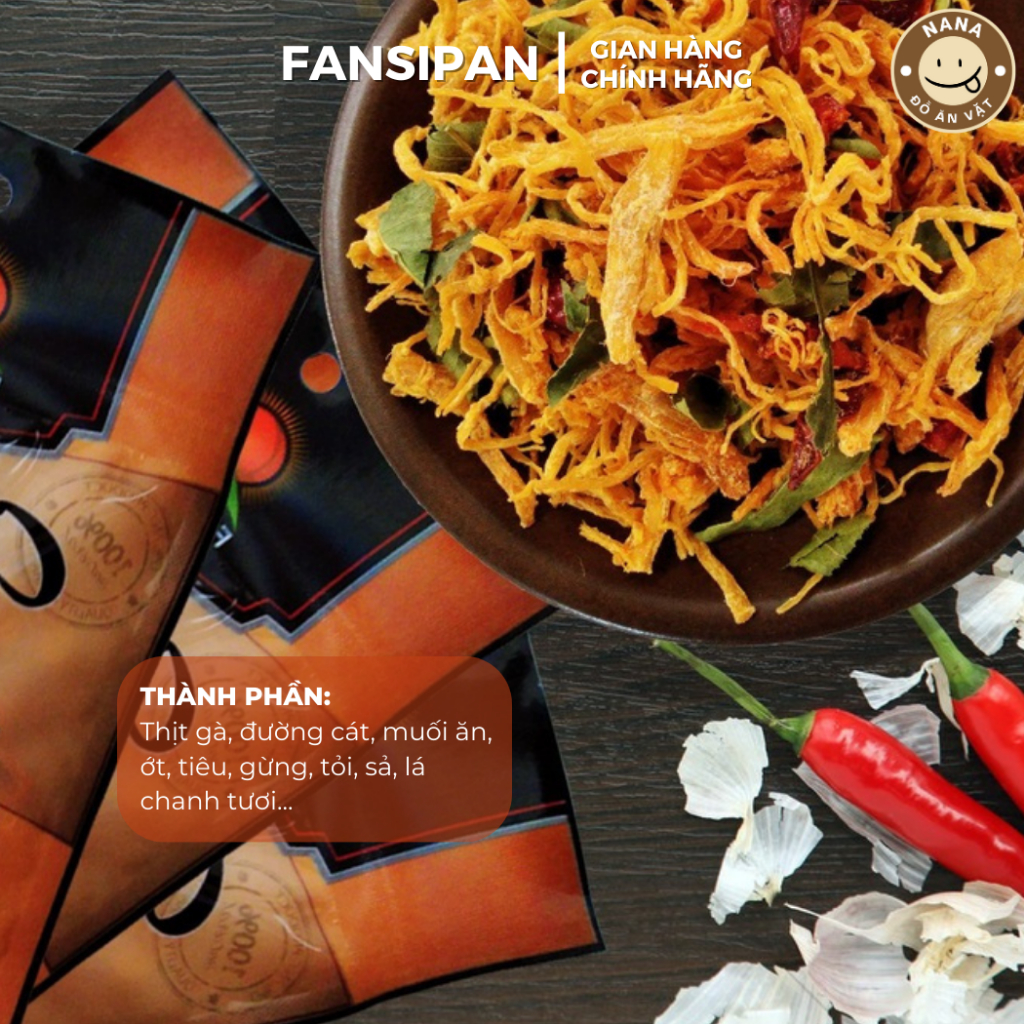 Combo Mix Khô Bò, Khô Gà, Khô Heo Chính Hãng Fansipan Gói 50gram Đảm Bảo An Toàn Vệ Sinh, Ăn Vặt NaNa