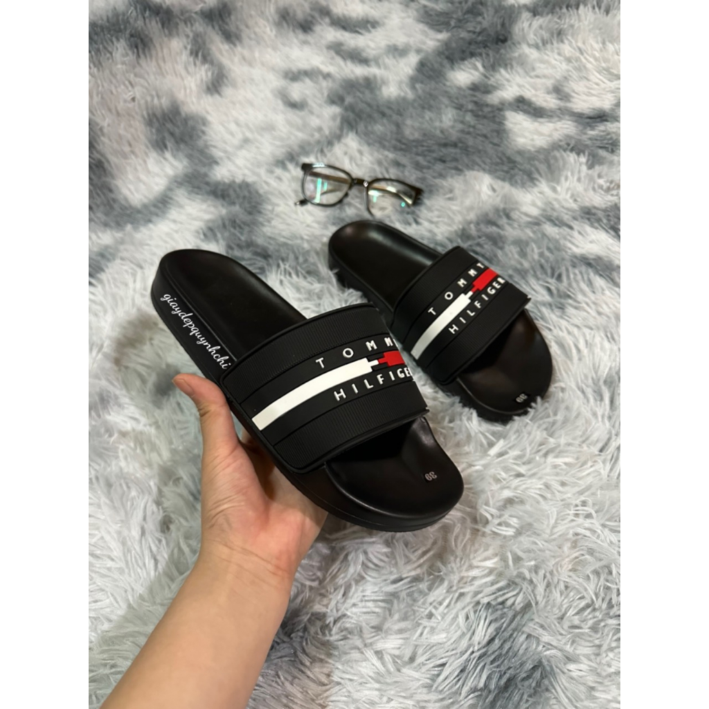 Dép Nam Nữ Tommy Quai Ngang, Dép Đế Êm Chân, Mẫu Mới Nhất HOT TREND
