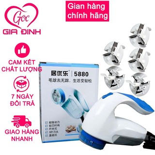 Máy cắt lông xù 5880 + TẶNG 05 LƯỠI DAO