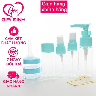 Bộ chiết mỹ phẩm 9 chi tiết Beiyin cao cấp