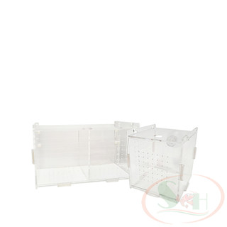 Box mica OEM hít treo đa năng lồng tách dưỡng cây cá tép