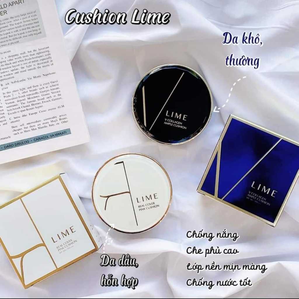 PHẤN NƯỚC LIME REAL COVER PINK CUSHION