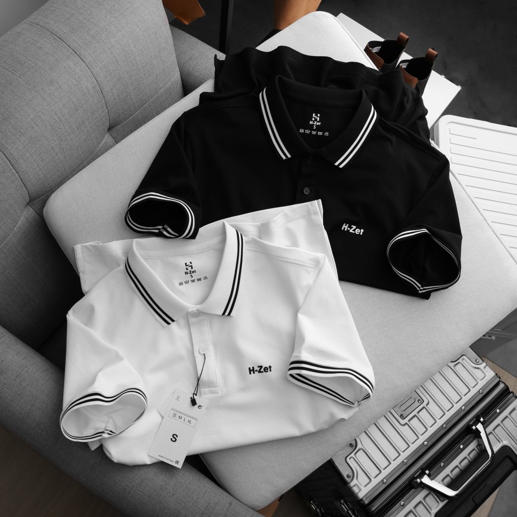 Áo Polo Nam Let's Ride Cổ Bẻ H-Zet - Vải Polo Cá Sấu Cao Cấp