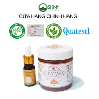Combo Wax lông Shiny và mỡ trăn nguyên chất miền Bắc