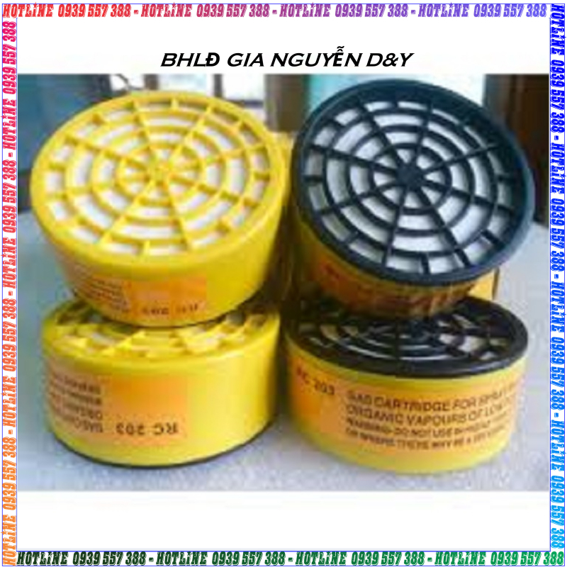 Combo 4 phin lọc RC 203 dành cho mặt nạ phòng độc