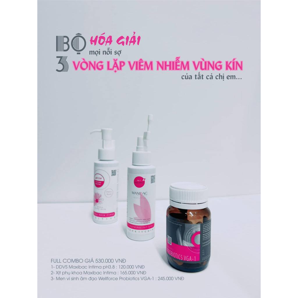 Viên uống Men Vi Sinh Âm Đạo PROBIOTICS- VGA1 lọ 30v