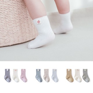 Set tất thun gân cao cấp chống trượt cho bé 0 - 3 tuổi