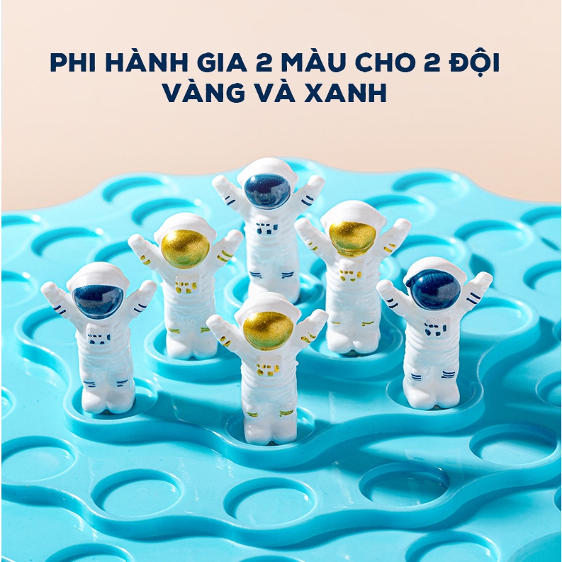 Ếch cân bằng phiên bản phi hành gia, Chơi nhóm luyện giữ thăng bằng