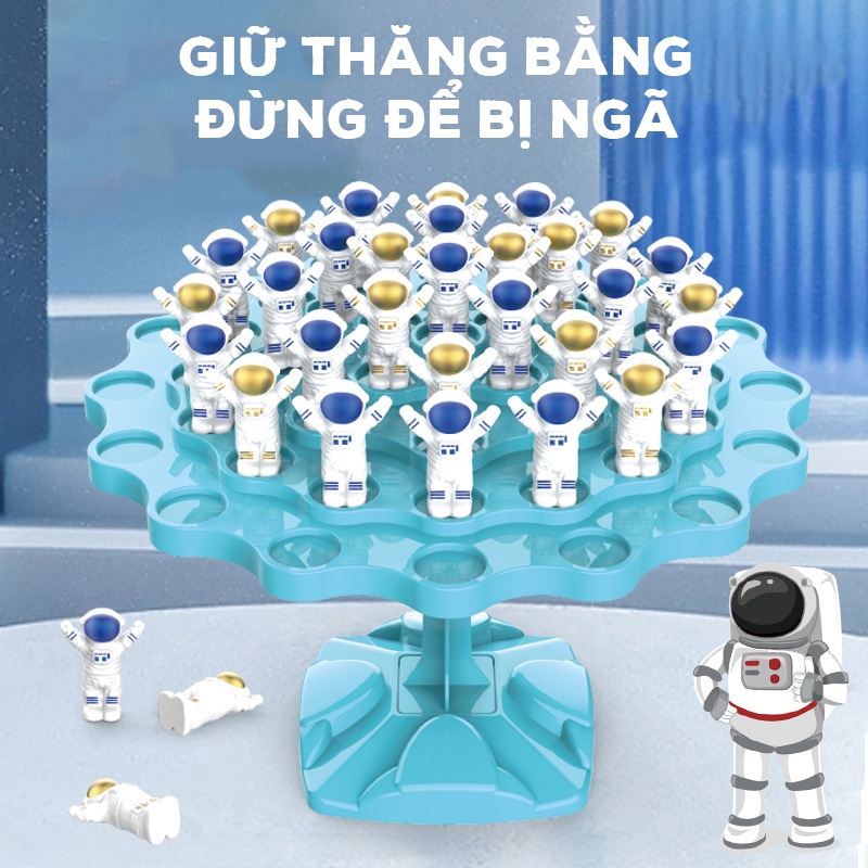 Ếch cân bằng phiên bản phi hành gia, Chơi nhóm luyện giữ thăng bằng