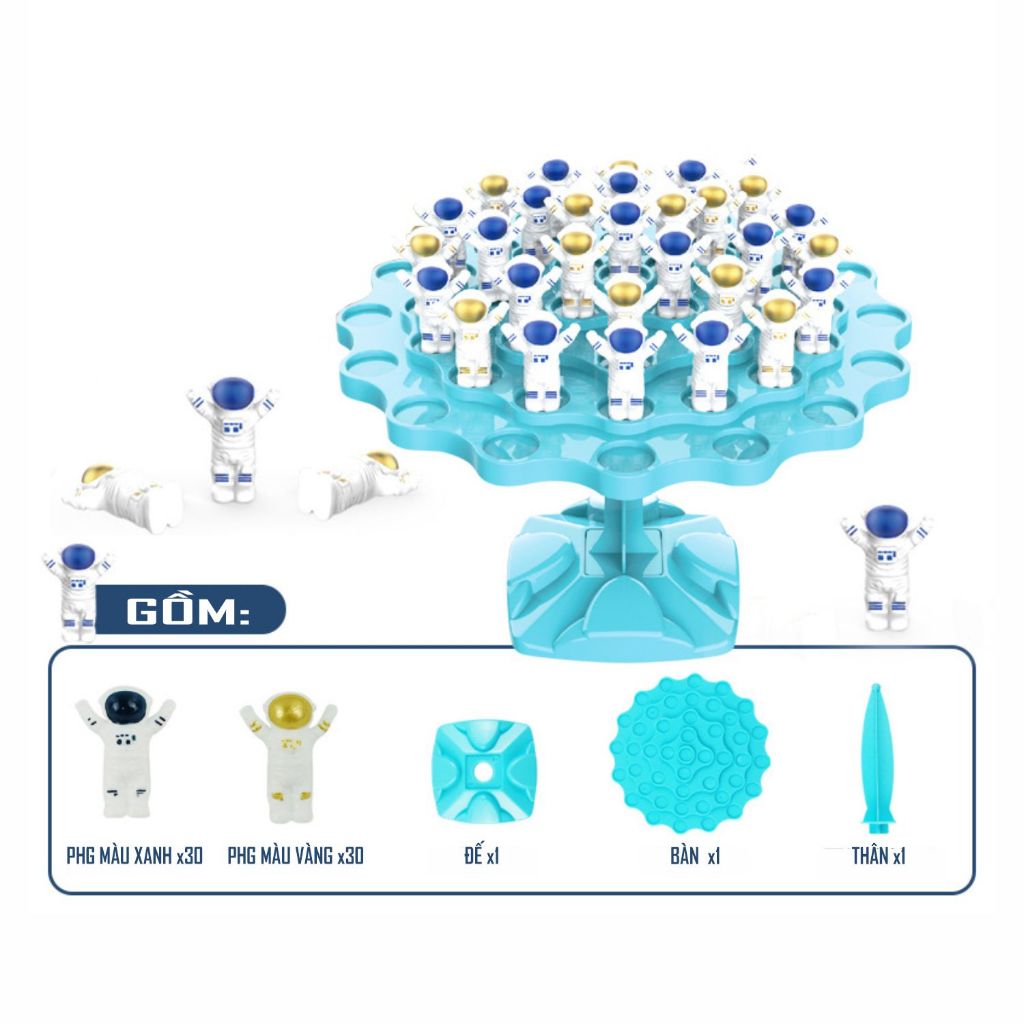 Ếch cân bằng phiên bản phi hành gia, Chơi nhóm luyện giữ thăng bằng