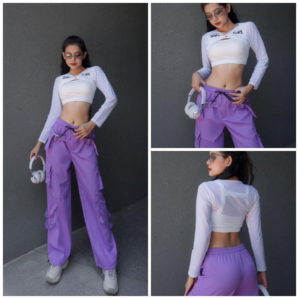 Áo tank lưới tập gym, aerobic, nhảy, zumba, đồng phục nhóm nữ