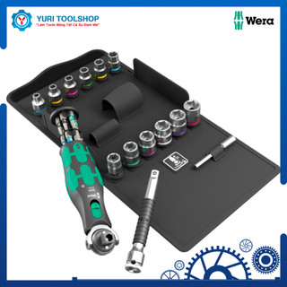 Dụng cụ mở vít và tuýp wera 8009 zyklop pocket set 3 - 05004284001