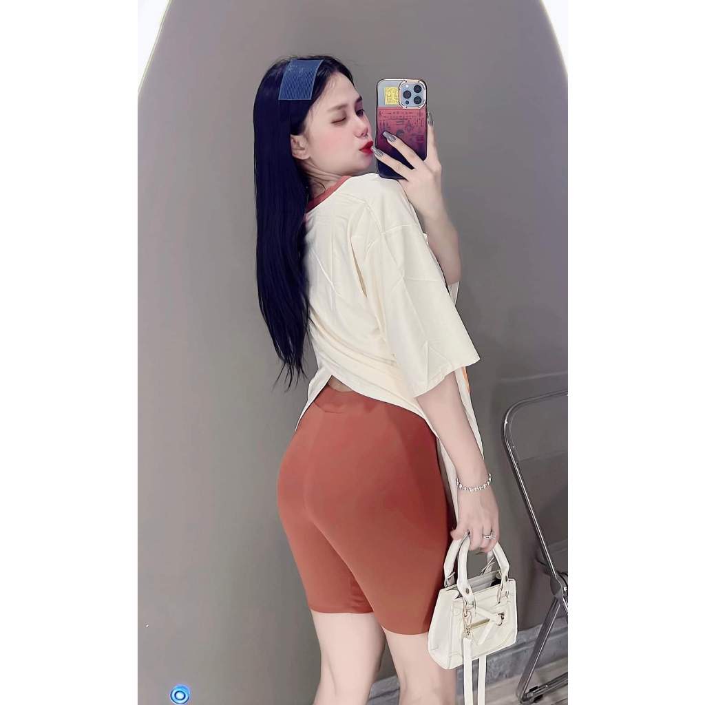 Set Lửng Quần Thun Gân Áo Xẻ Lưng In CHICAGO BigSize Mặc Nhà