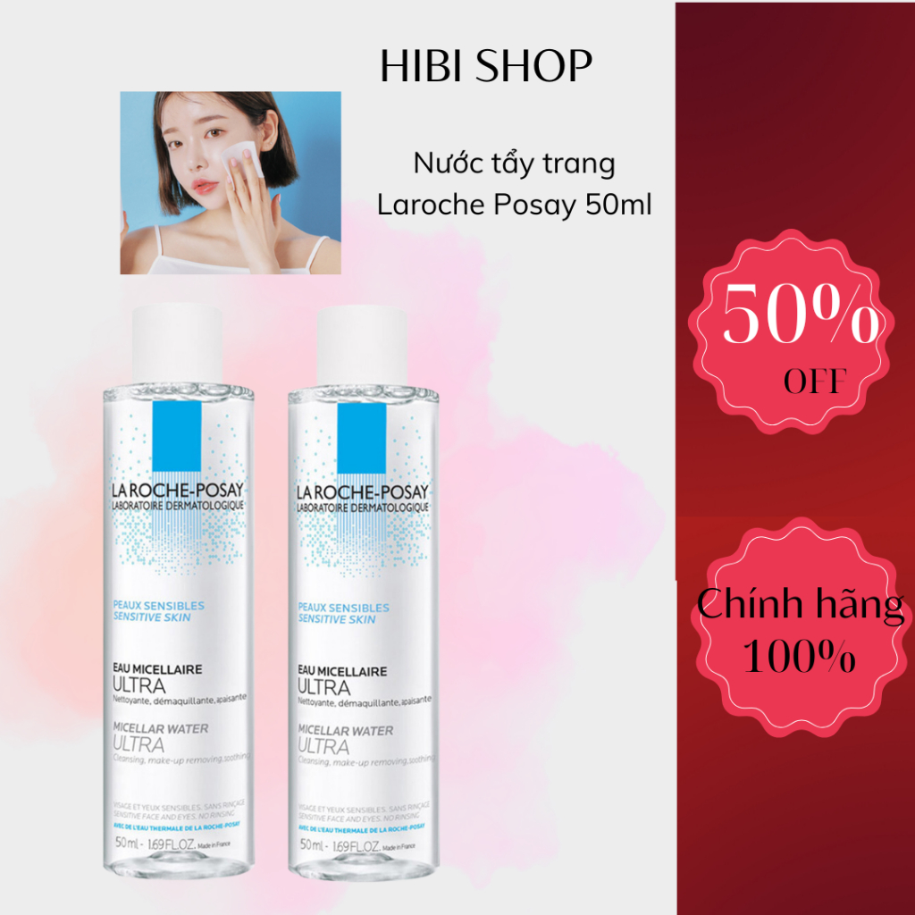 Nước tẩy trang Laroche Posay 50ml