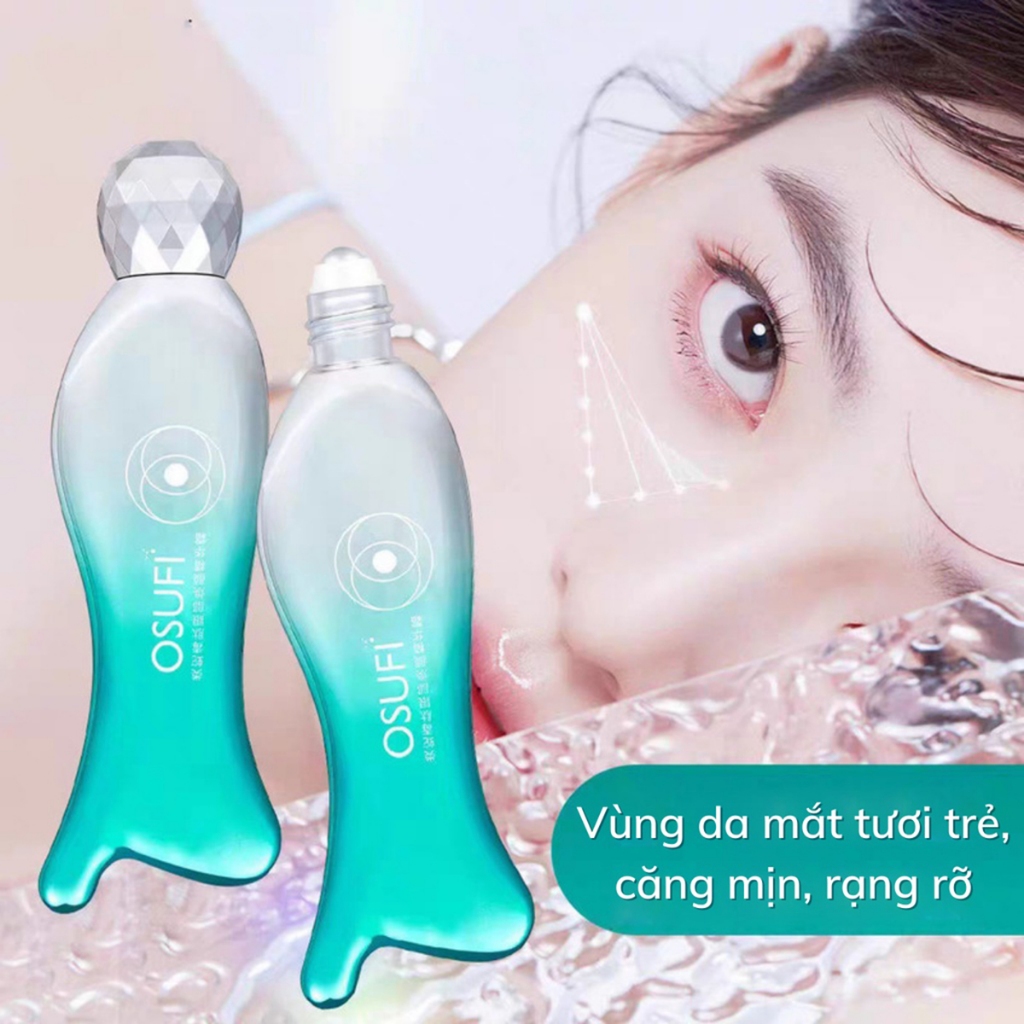 Tinh Chất Dưỡng Mắt OSUFI Kèm Đầu Lăn 30g - Giảm Thâm, Mờ Nếp Nhăn, Săn Chắc Vùng Da Quanh Mắt