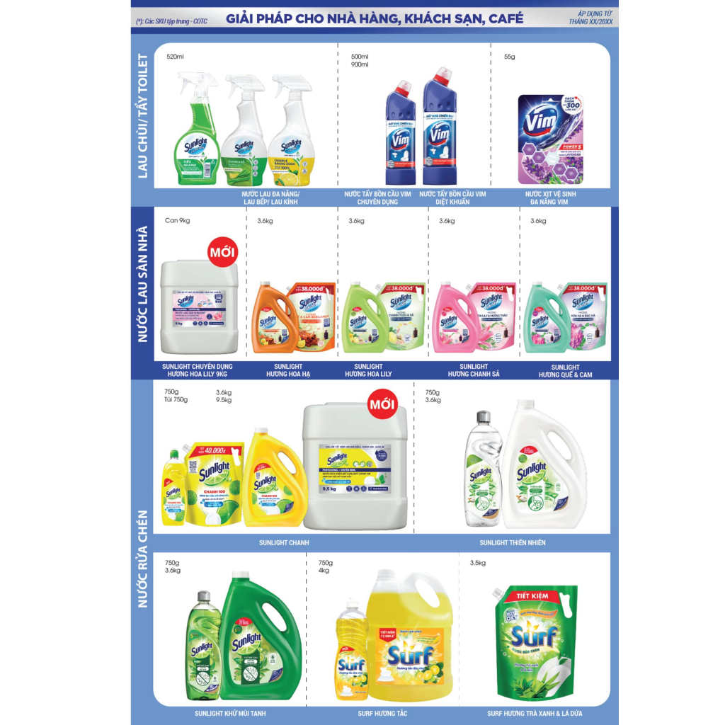 Nước giặt Surf đậm đặc 9kg hương hoa cỏ diệu kì