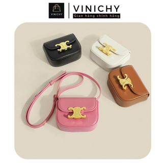 Túi xách nữ mini đeo chéo, đeo vai VINICHY size 12cm HA404